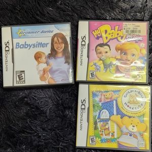 3 pack "baby" ds game collection